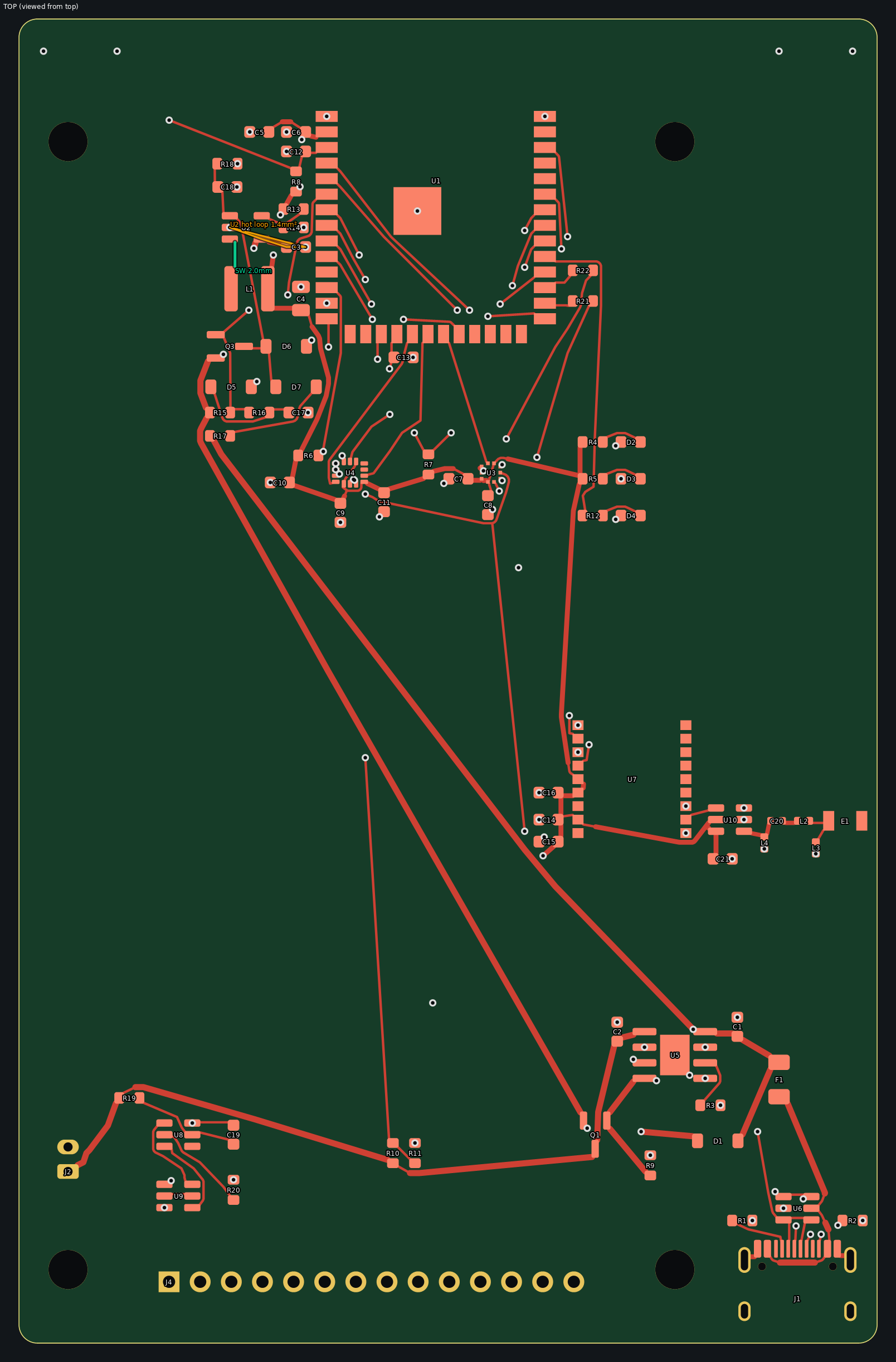 Power loops & decoupling